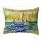 Betsy Drake Sunset Sailing Extra Large Zippered Indoor/Outdoor Pillow 20x24